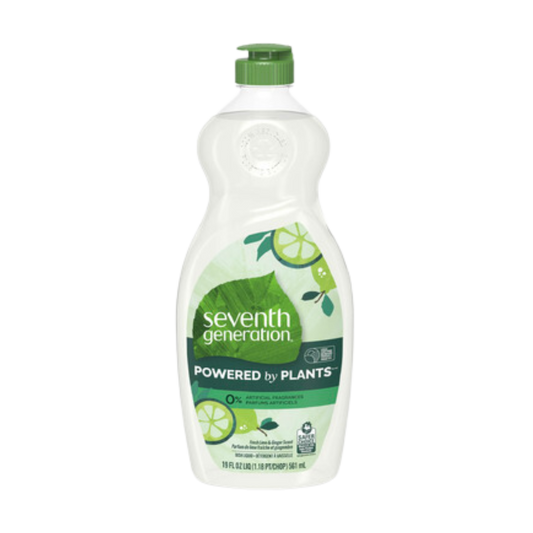 Seventh Generation Ginger Lime Dishwashing Liquid/562ml