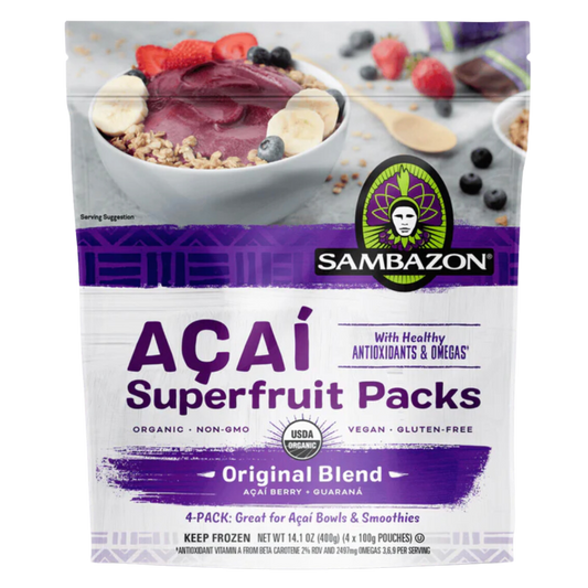 Sambazon Original Frozen Açaí Superfruit Packs / 400g