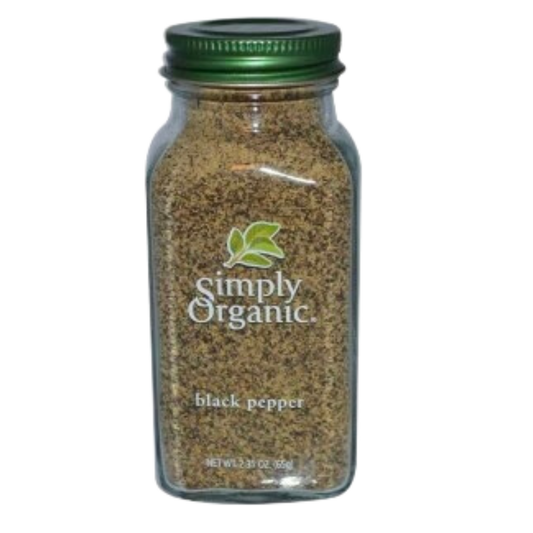 Simply Organic Ground Black Pepper /65g