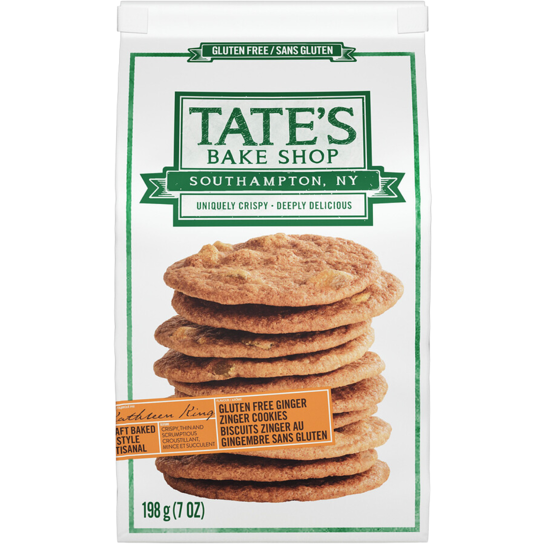 Tate's Gluten Free Ginger Cookies / 198g
