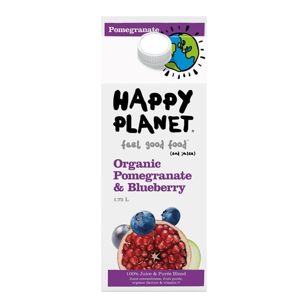 Happy Planet Blueberry and Pomegranate Juice / 1.75 L