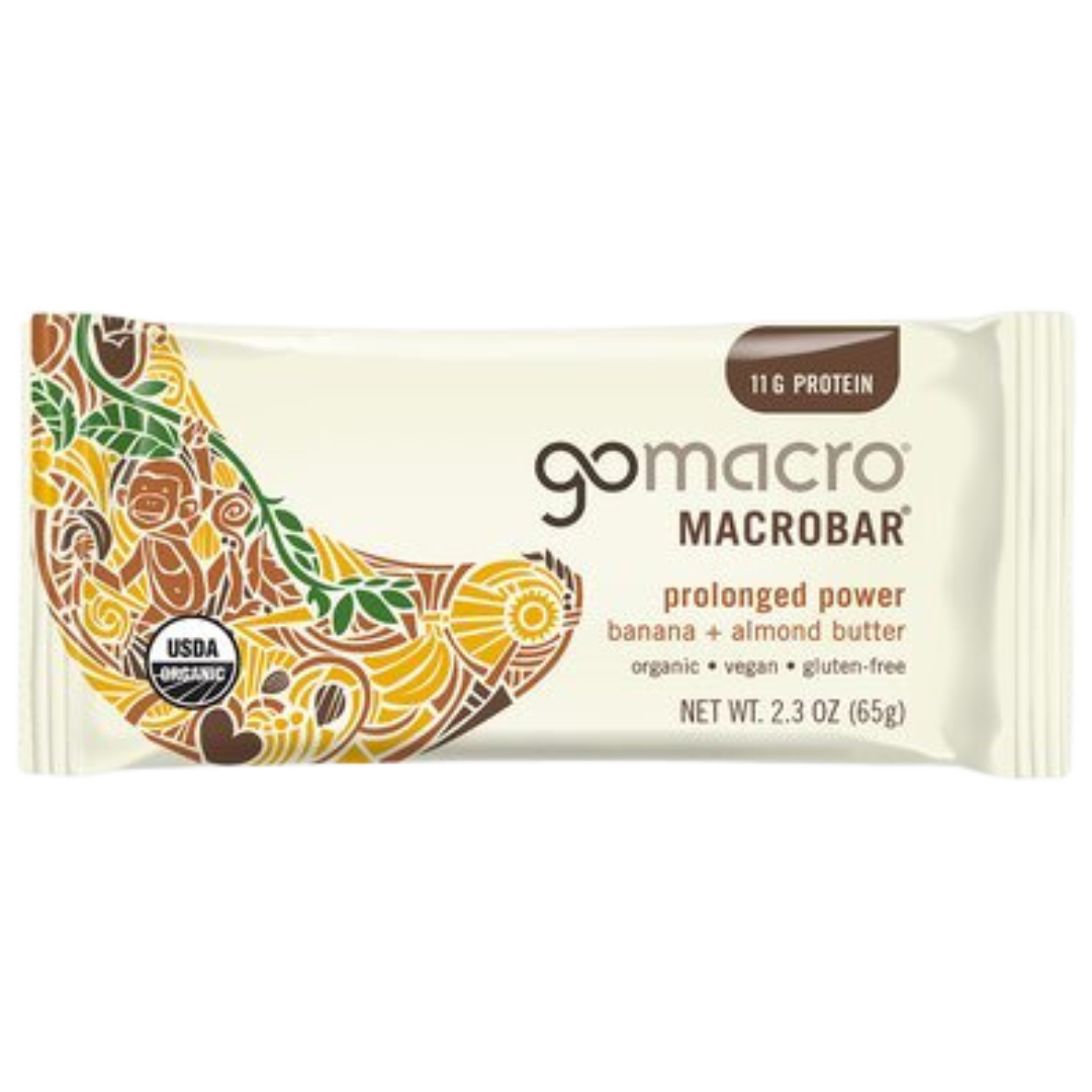 Go Macro Almond Butter and Banana Bar / 65g