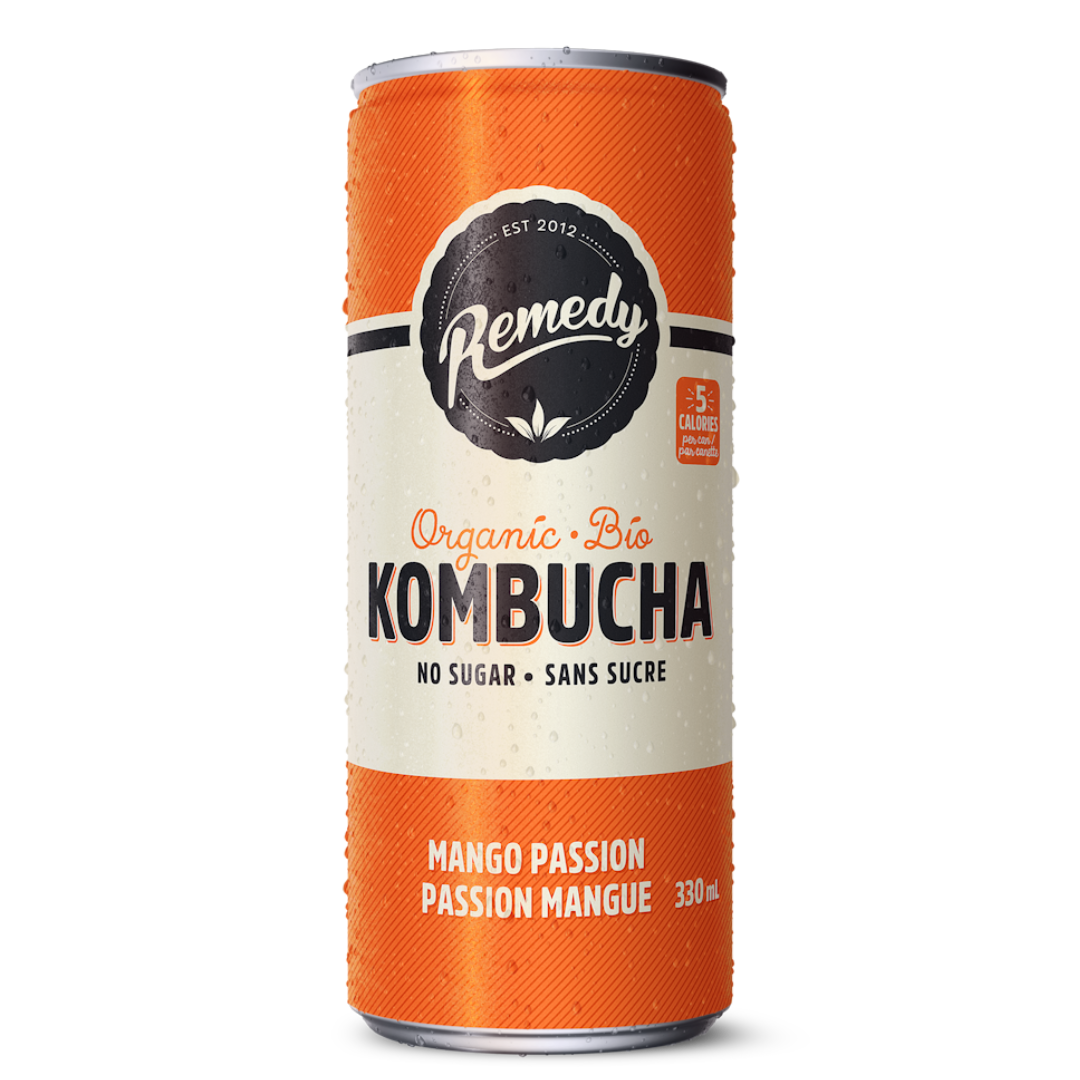 Remedy Kombucha Mango Passion / 355ml