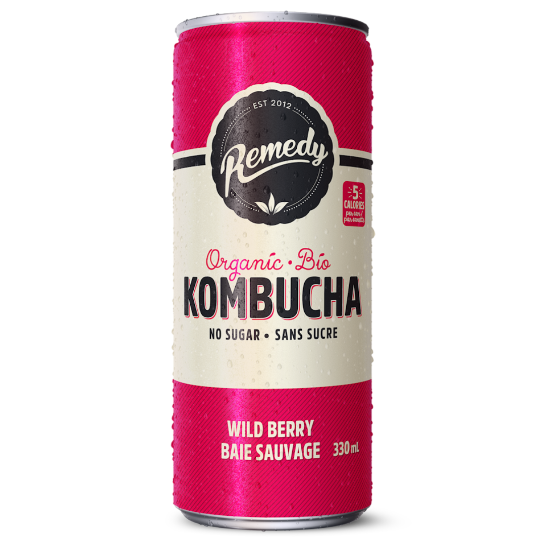 Remedy Wild Berry Kombucha / 355ml