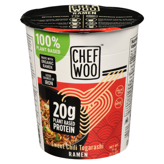 Chef Woo Ramen with sweet togarashi chili pepper/71 g