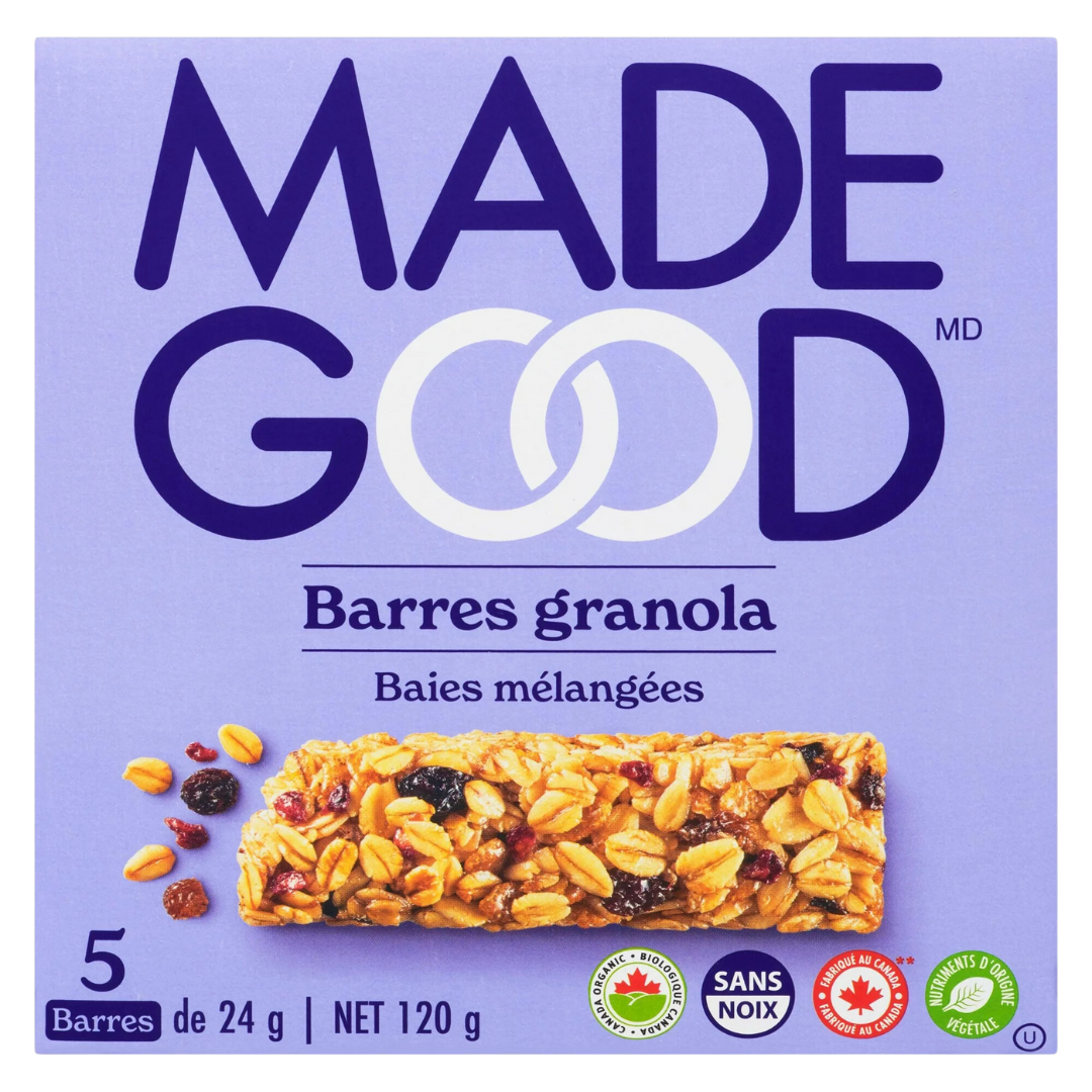 Made Good Mixed Berry Granola Bars / 5x24g