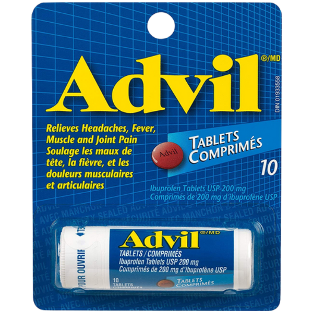 Advil Ibuprofen Tablets USP /10ct