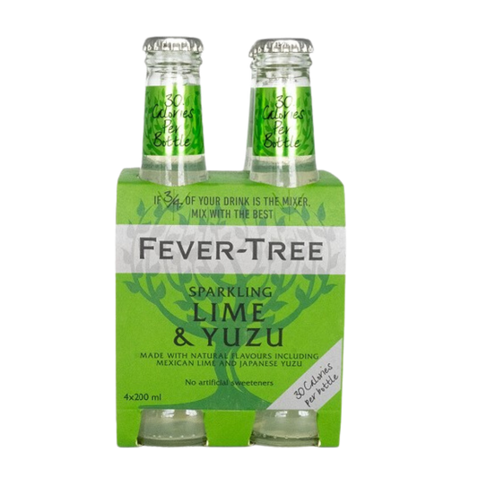 Fever Tree Lime Yuzu Sparkling / 4x200ml