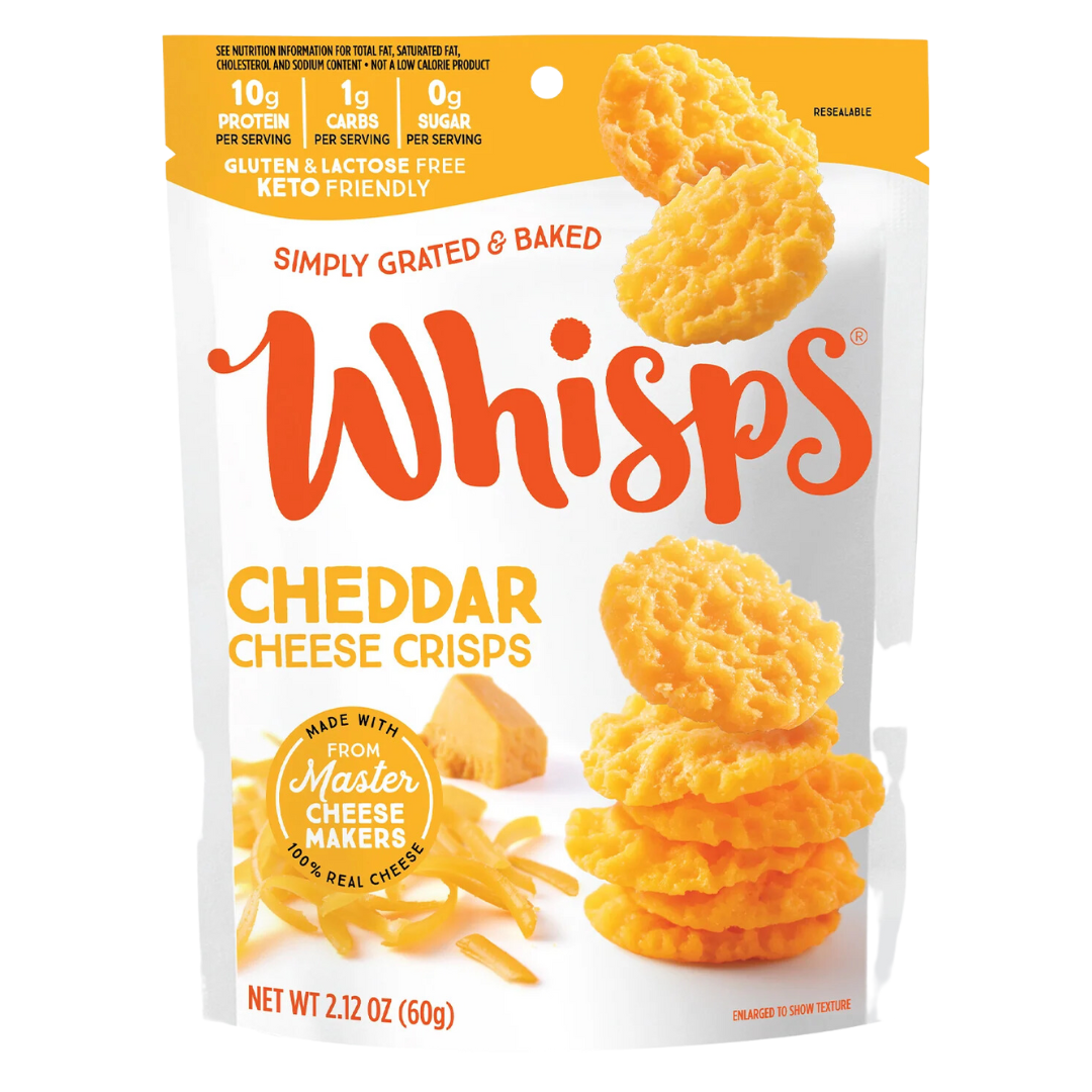 Whisps Cheddar Cheese Crisps / 60g