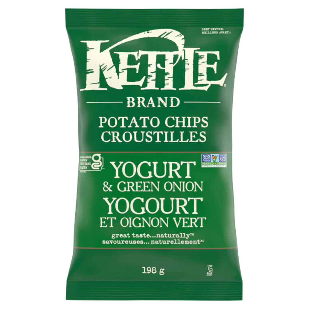 Kettle Chips Yogurt and Green Onions / 198g