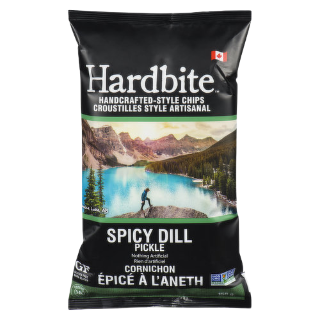 Hardbite Spicy Dill Pickle Chips / 150g