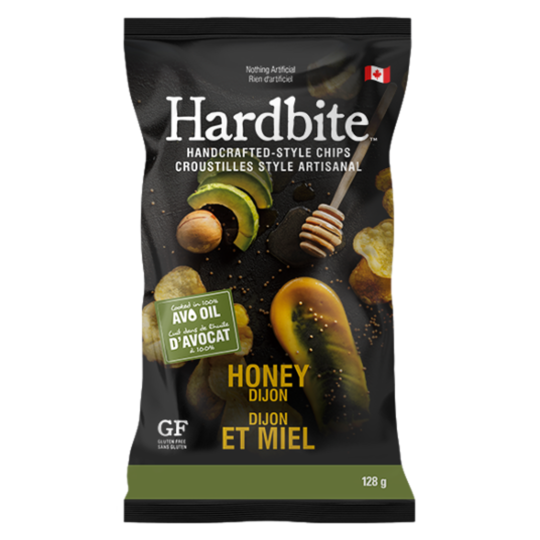 Hardbite Honey Dijon Potato Chips/ 128g
