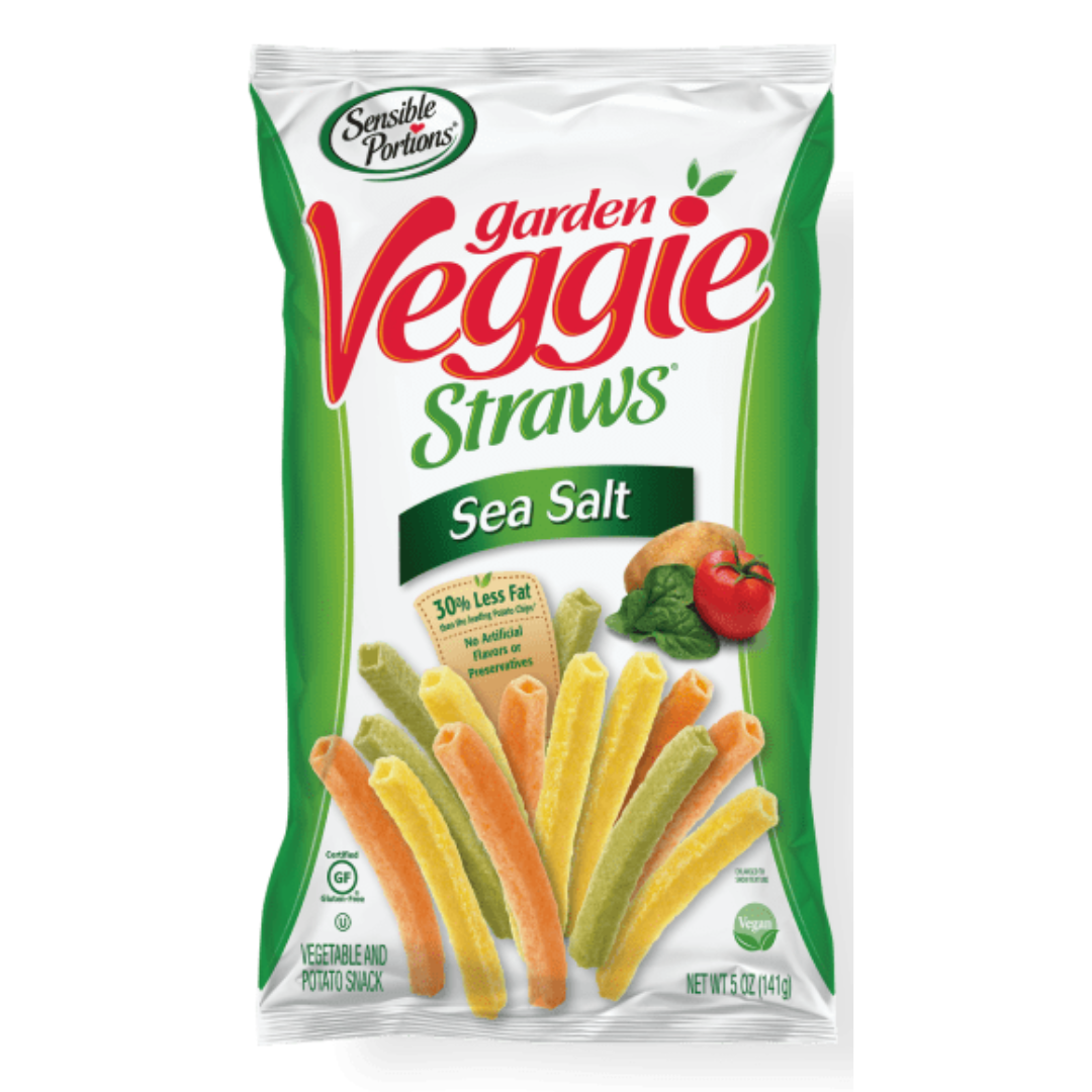 Sensitive Portions Original Garden Vegetable Straws / 142g