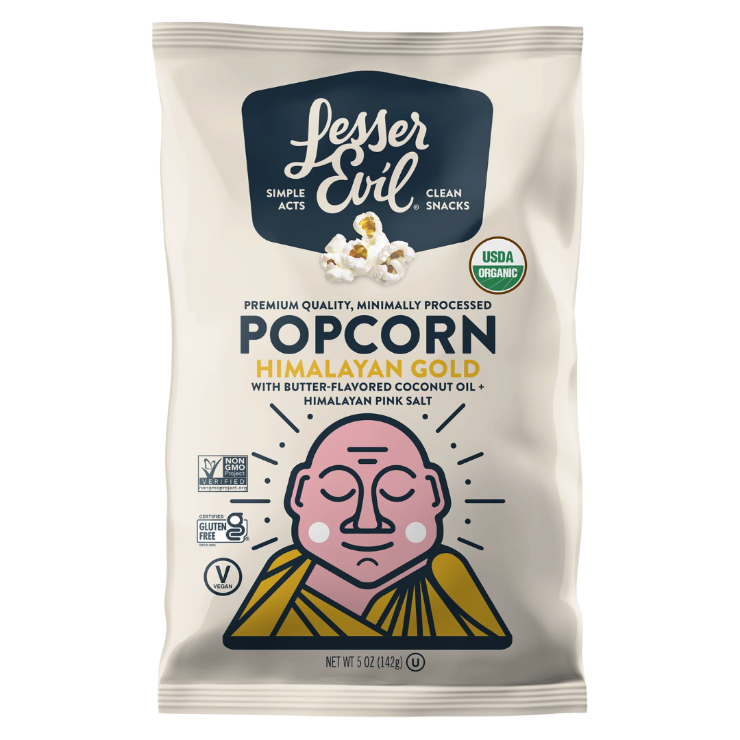 Lesser Evil Himalayan Golden Popcorn / 142g