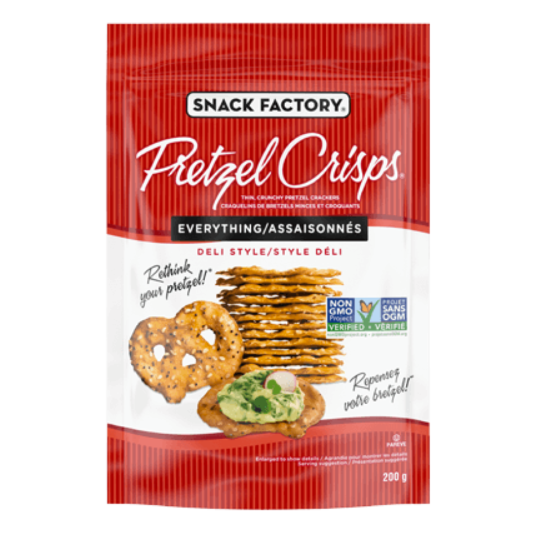 Snack Factory All-Dressed Pretzel Chips / 200g