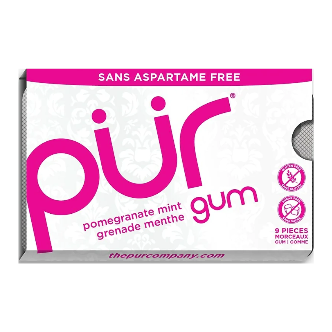 Pur Gum Pomegranate Mint / 12.6g