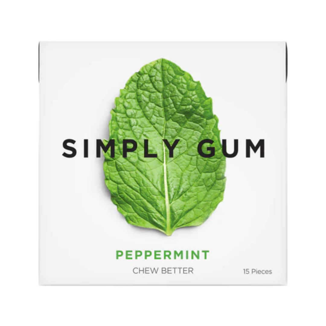 Simply Gum Chewing Gum Spearmint / 15ct