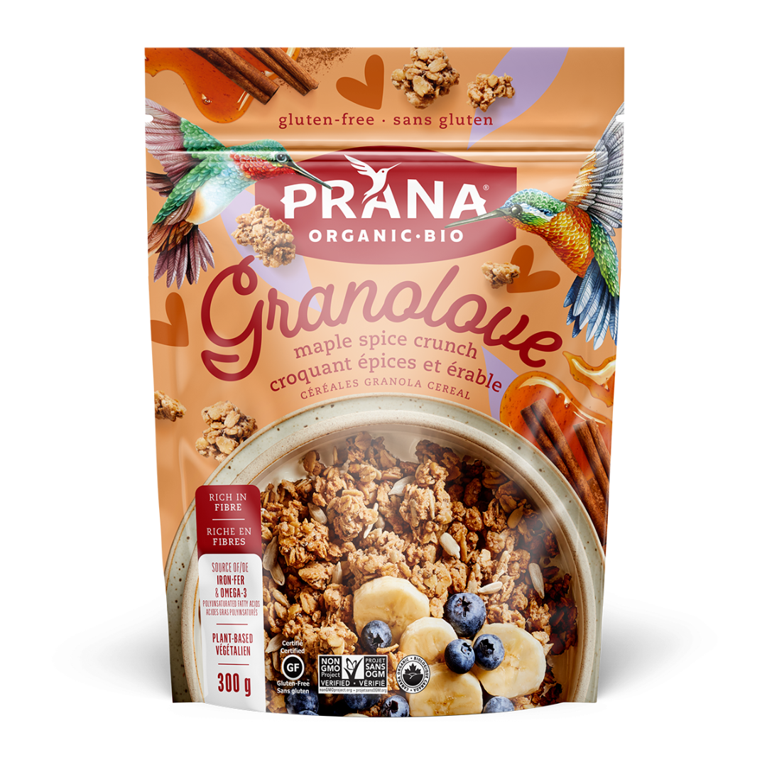 Prana Granolove Maple Spice Crunch Granola / 8-pack