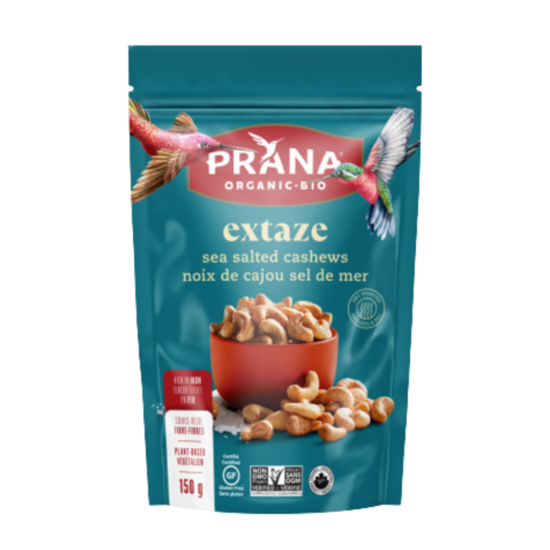 Prana Extaze Salted Cashews / 150g