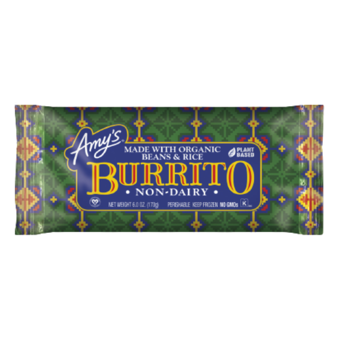 Amy's Dairy-Free Rice and Bean Burrito / 170g