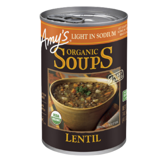 Amy's Low Sodium Lentil Soup / 398 ml