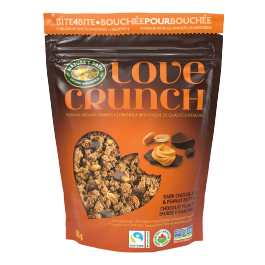 Nature's Path Love Crunch Granola with Peanut Butter and Dark Chocolate / 325 g