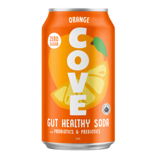Cove Orange Soda with Probiotics/ 355 ml