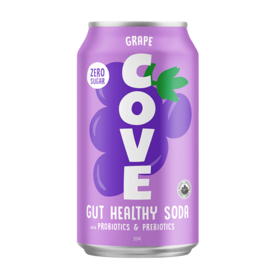 Cove Gut Healthy Grape Soda / 355 ml