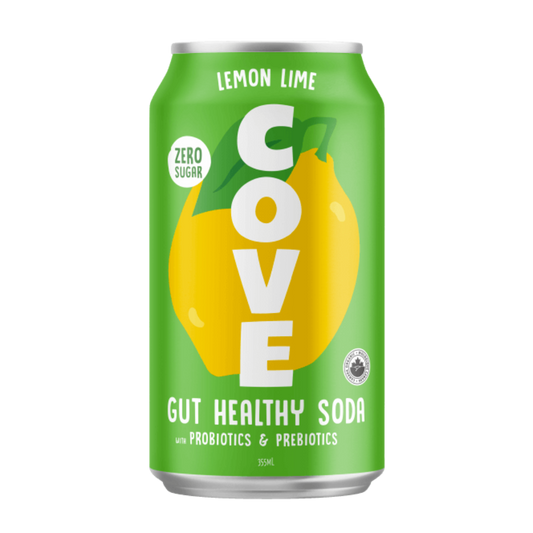 Cove Gut Healthy Lemon-Lime Soda / 355 ml