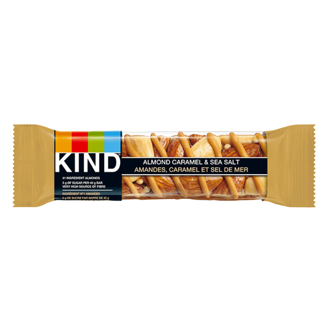 Kind Caramel, Almond and Sea Salt Bar / 40g