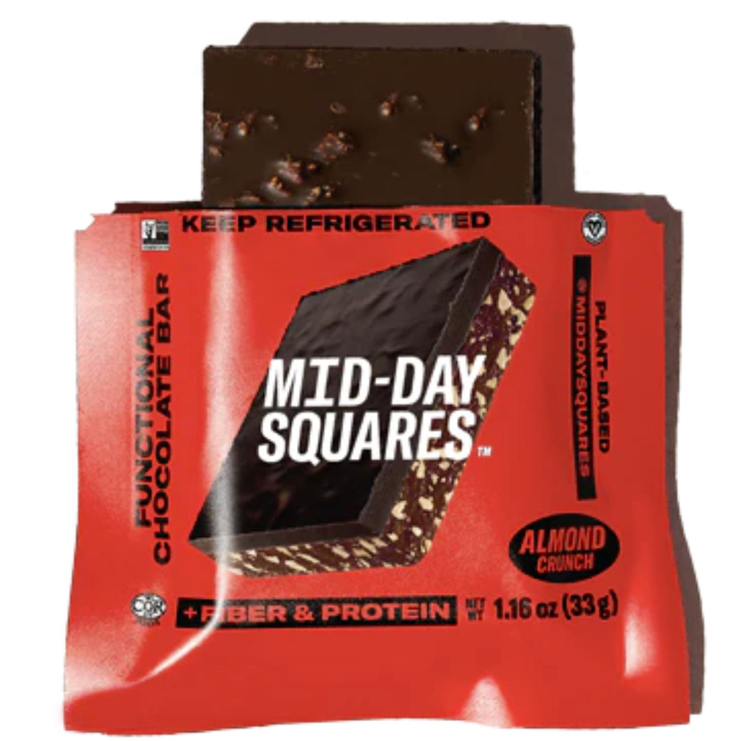 Mid-Day Squares Functional Square Almonds / 33g