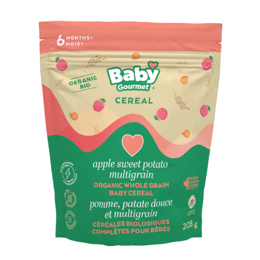 Baby Gourmet Multigrain Cereal Apple Sweet Potato / 208g