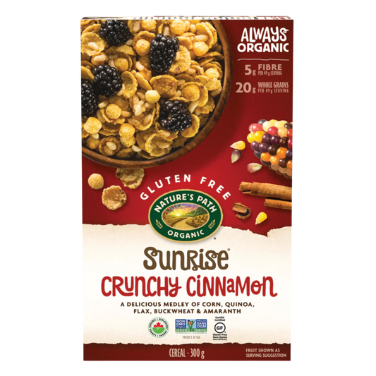 Nature's Path Sunrise Cinnamon Crunchy Cereal / 300g