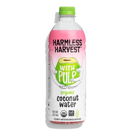 Harmless Harvest Coconut Water with Pulp / 473 ml