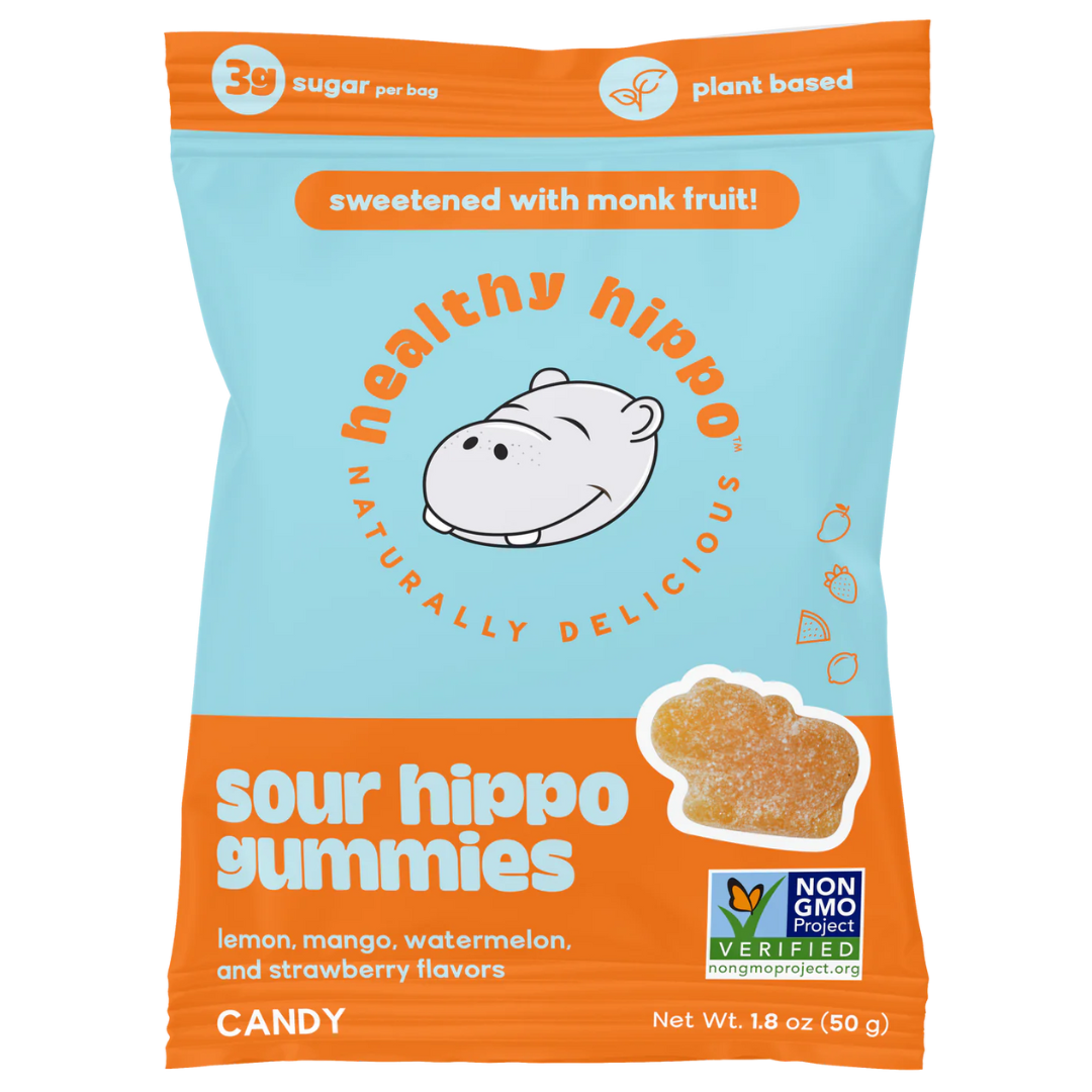 Healthy Hippo Sour Hippo Gummies / 50g
