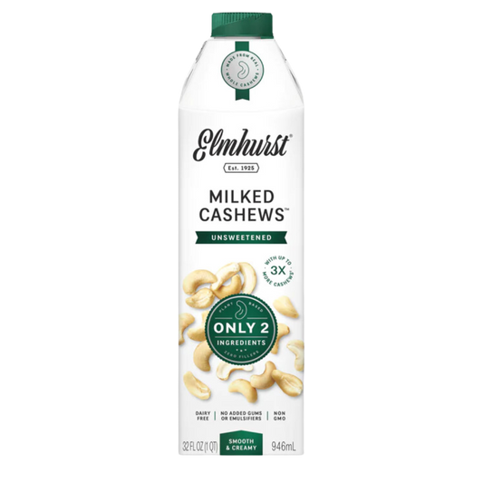 Elmhurst Unsweetened Cashew Milk / 946 ml