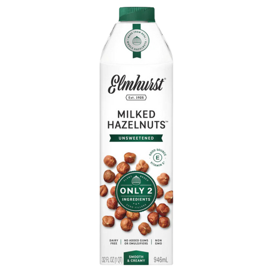 Elmhurst Unsweetened Hazelnut Milk / 946 ml
