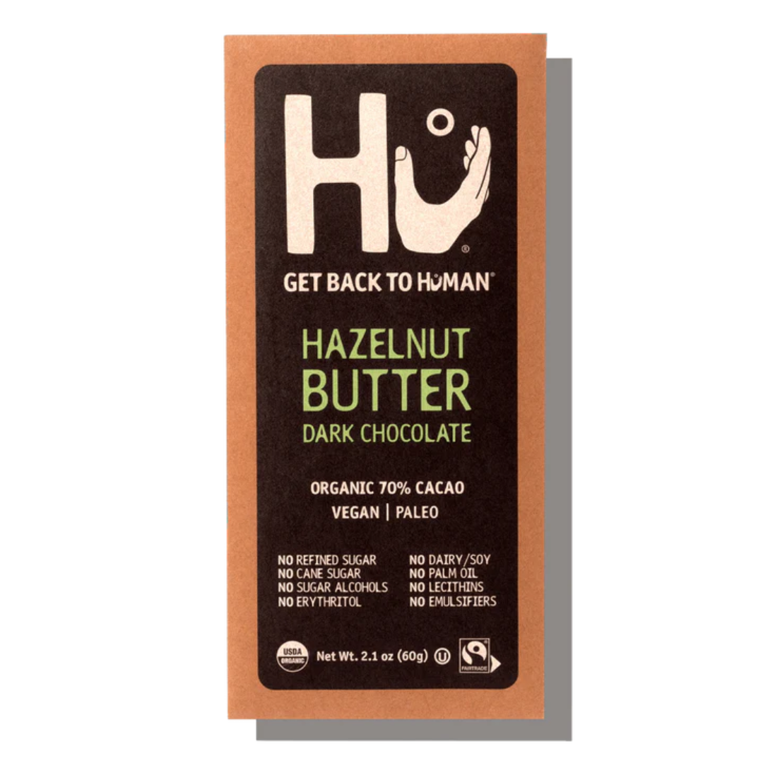 Hu Dark Chocolate with Hazelnut Butter / 60g