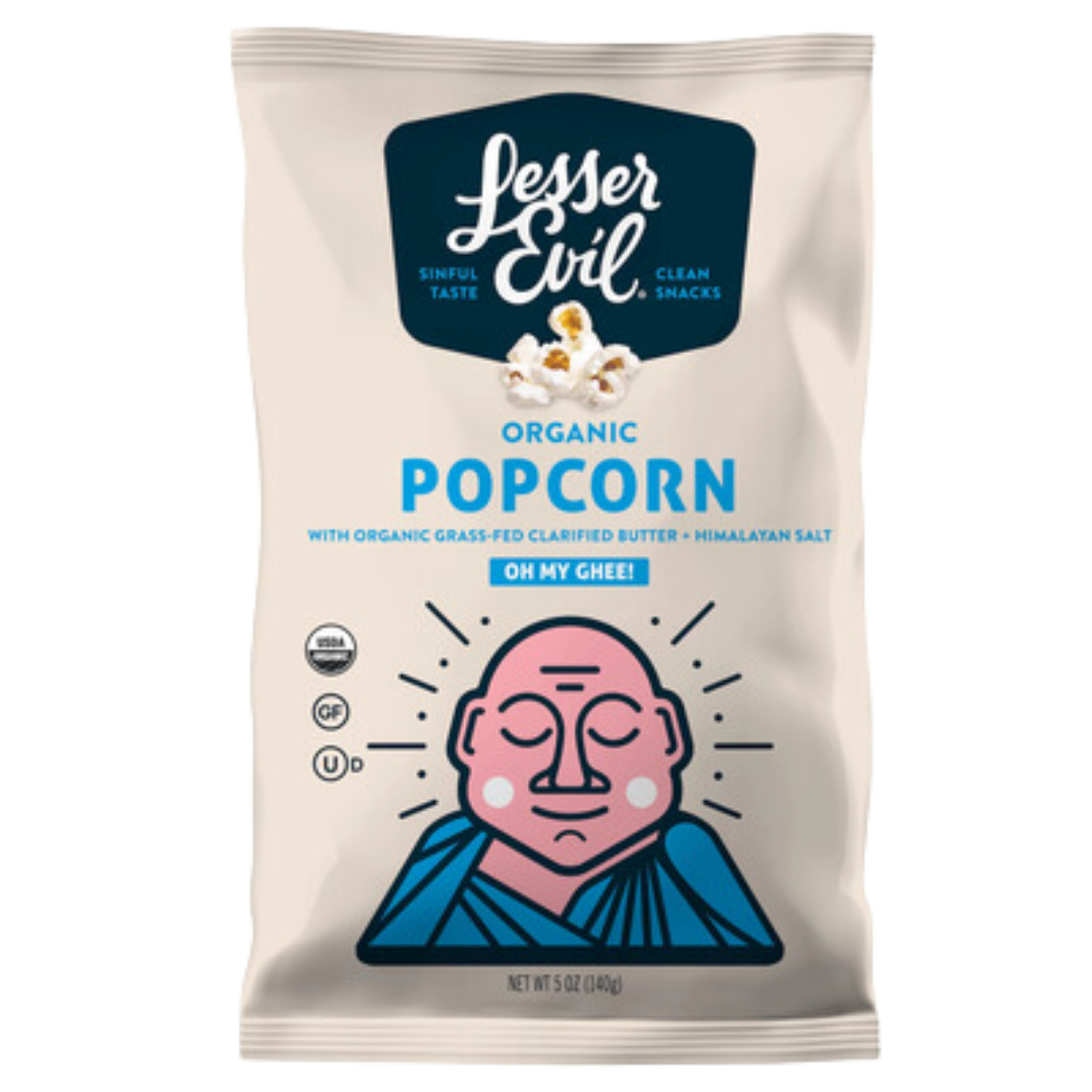Lesser Evil Popcorn with clarified butter / 140g
