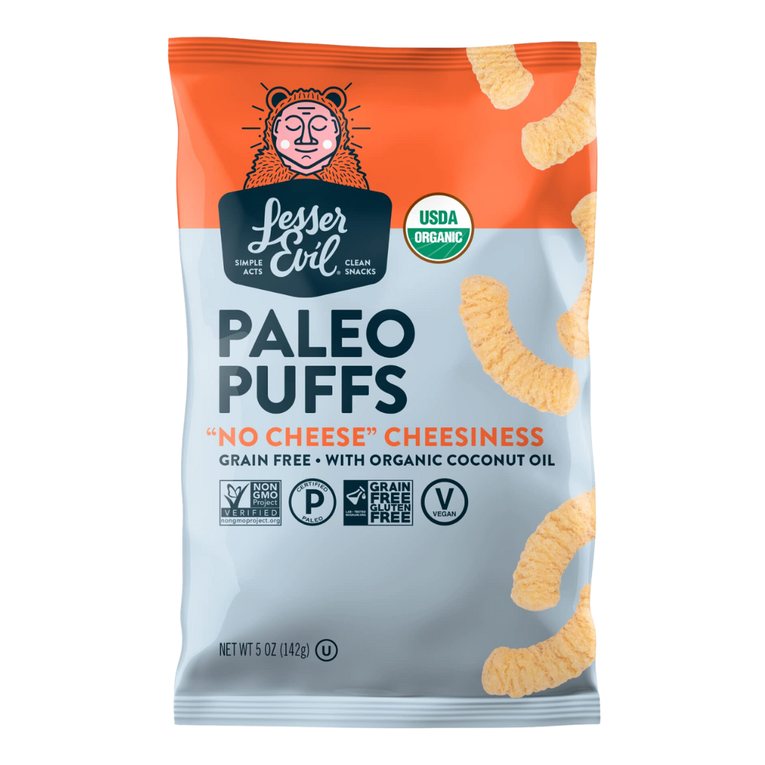 Lesser Evil Paleo Soufflés with Fauxmage / 142g