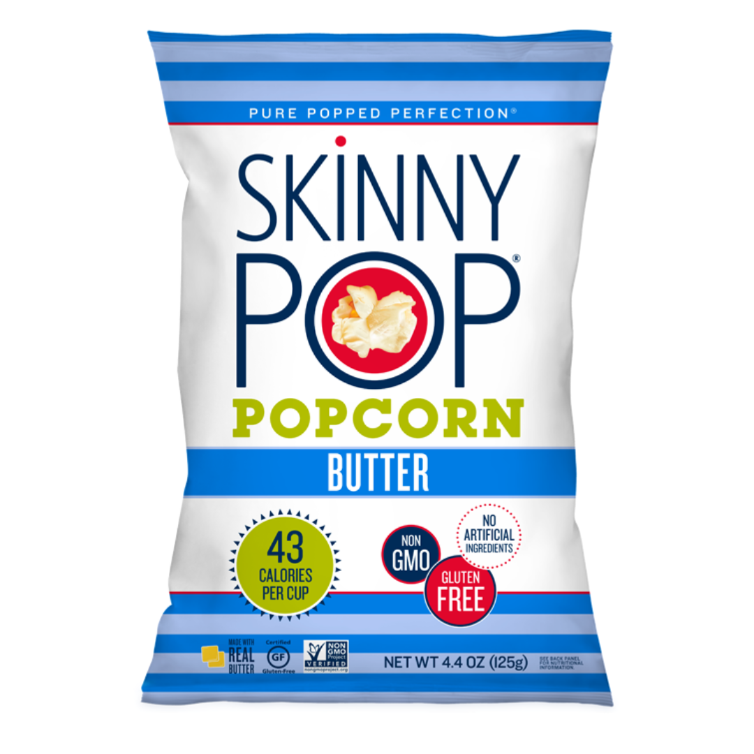 Skinny Pop Buttered Popcorn / 125g