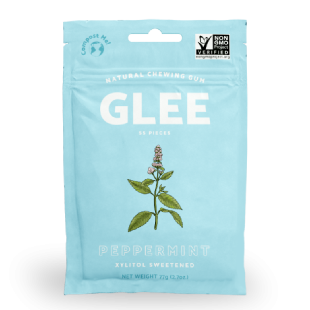 Glee Peppermint Chewing Gum Bag / 55pc