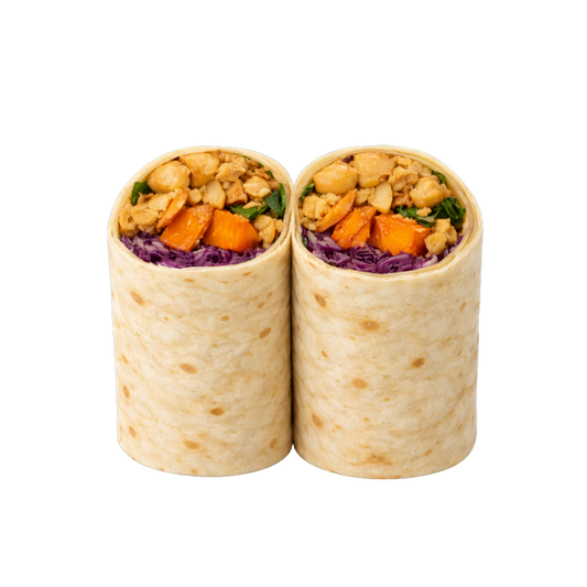 Village Juicery Falafel Wrap