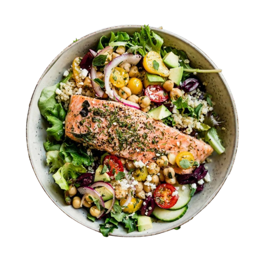 Salmon Tzatziki Bowl