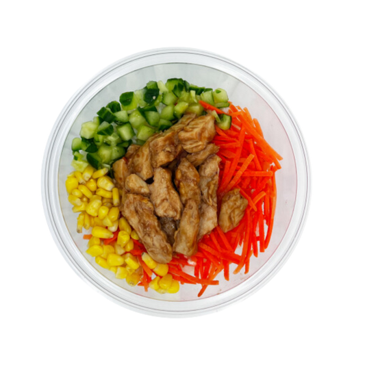 Teriyaki Chicken Poke Bowl
