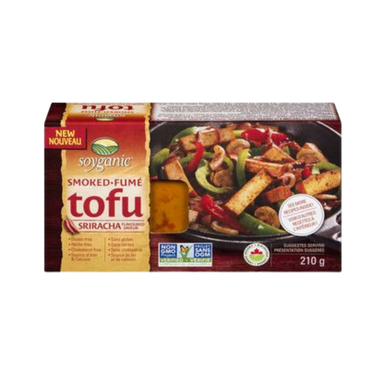 Sunrise Smoked Tofu Siracha / 180g