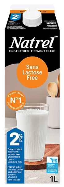 Natrel 2% Lactose Free Milk / 1L