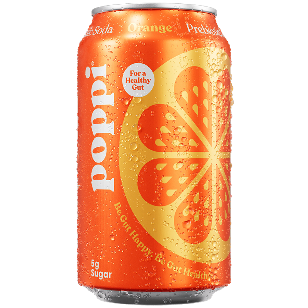 Poppi Prebiotic Soda Orange / 355ml
