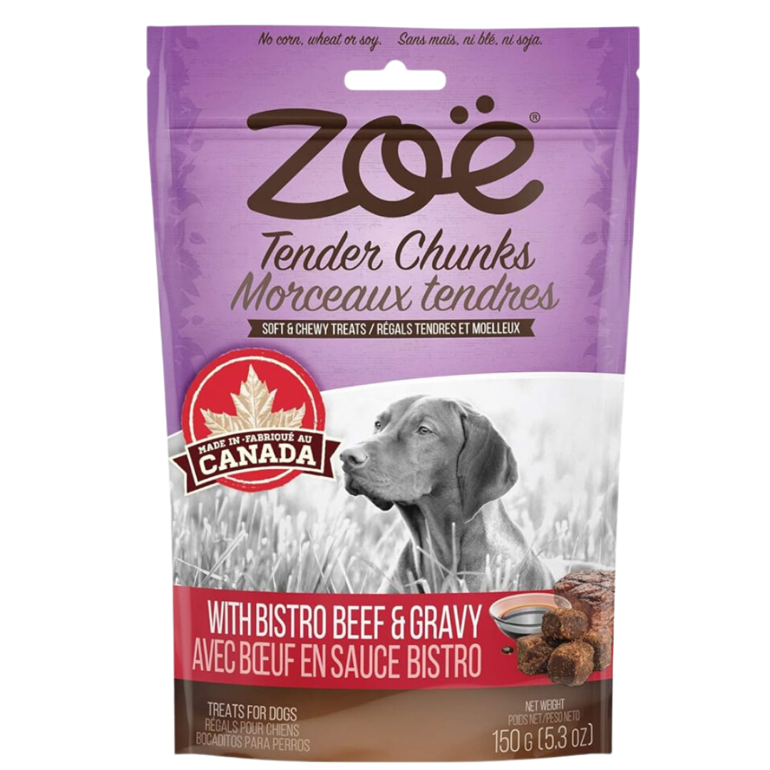 Zoe Tender Chunks Beef Dog Treats / 150g