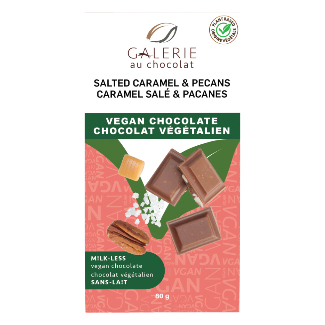 Galerie au Chocolat Salted Caramel and Pecans / 100g